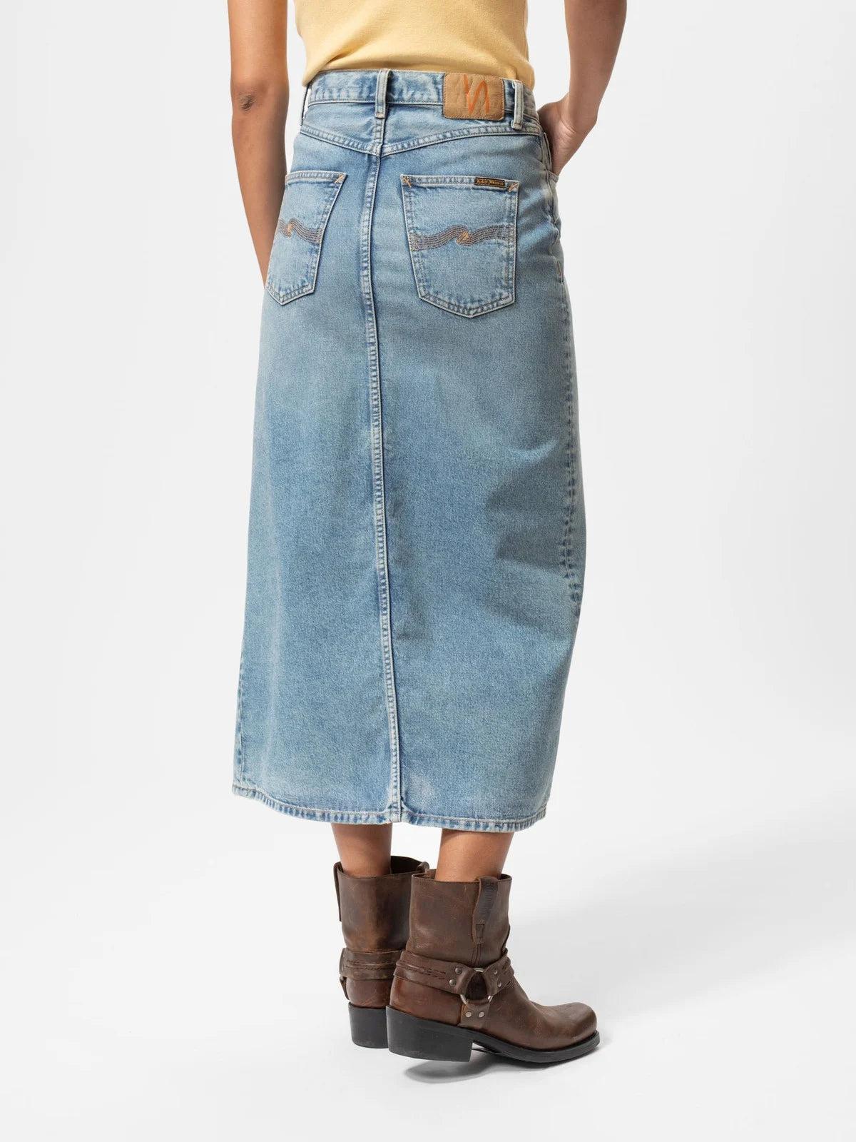 Nudie Jeans Naisten Anna Farkkuhame Desert