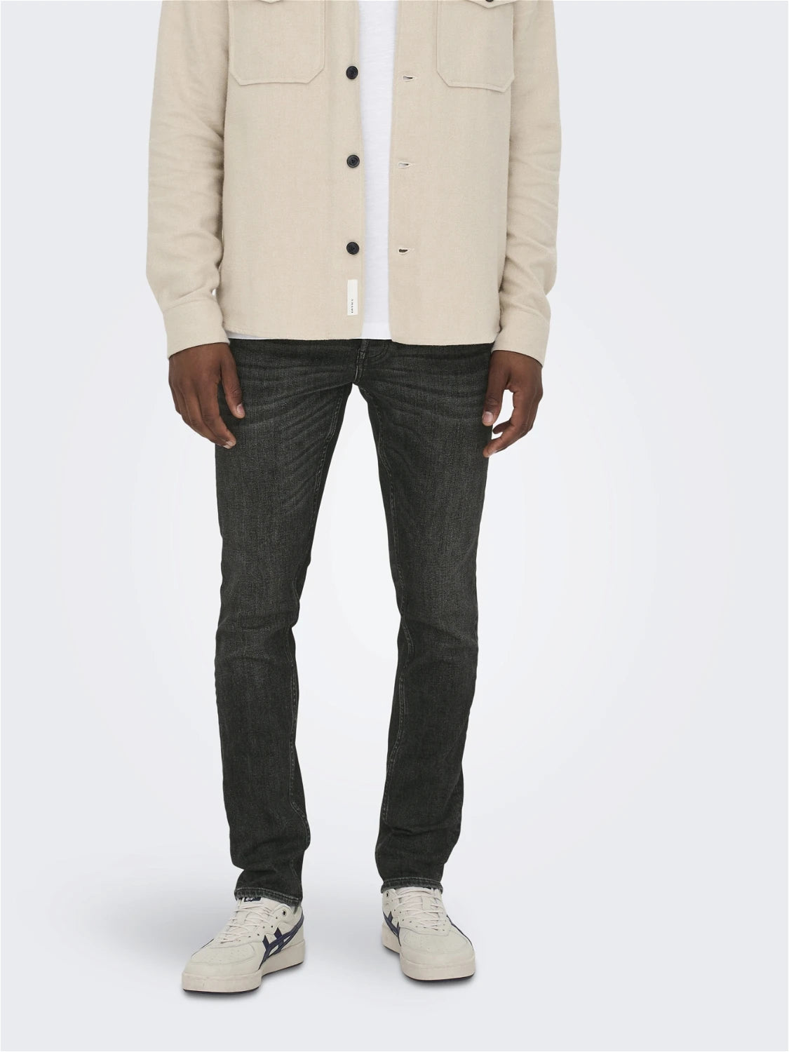 Only & Sons Donovan Slim -farkut, mustat