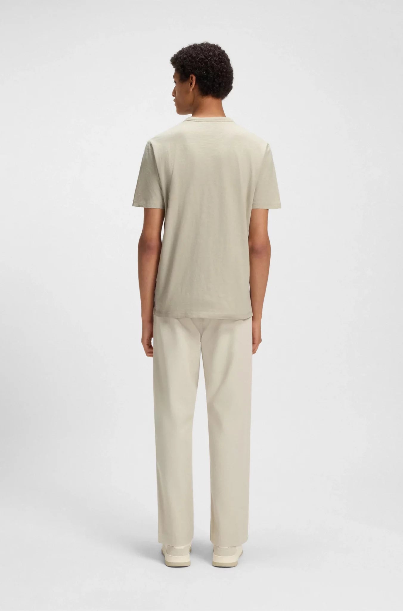 Boss Tegood T-paita Vaaleanbeige