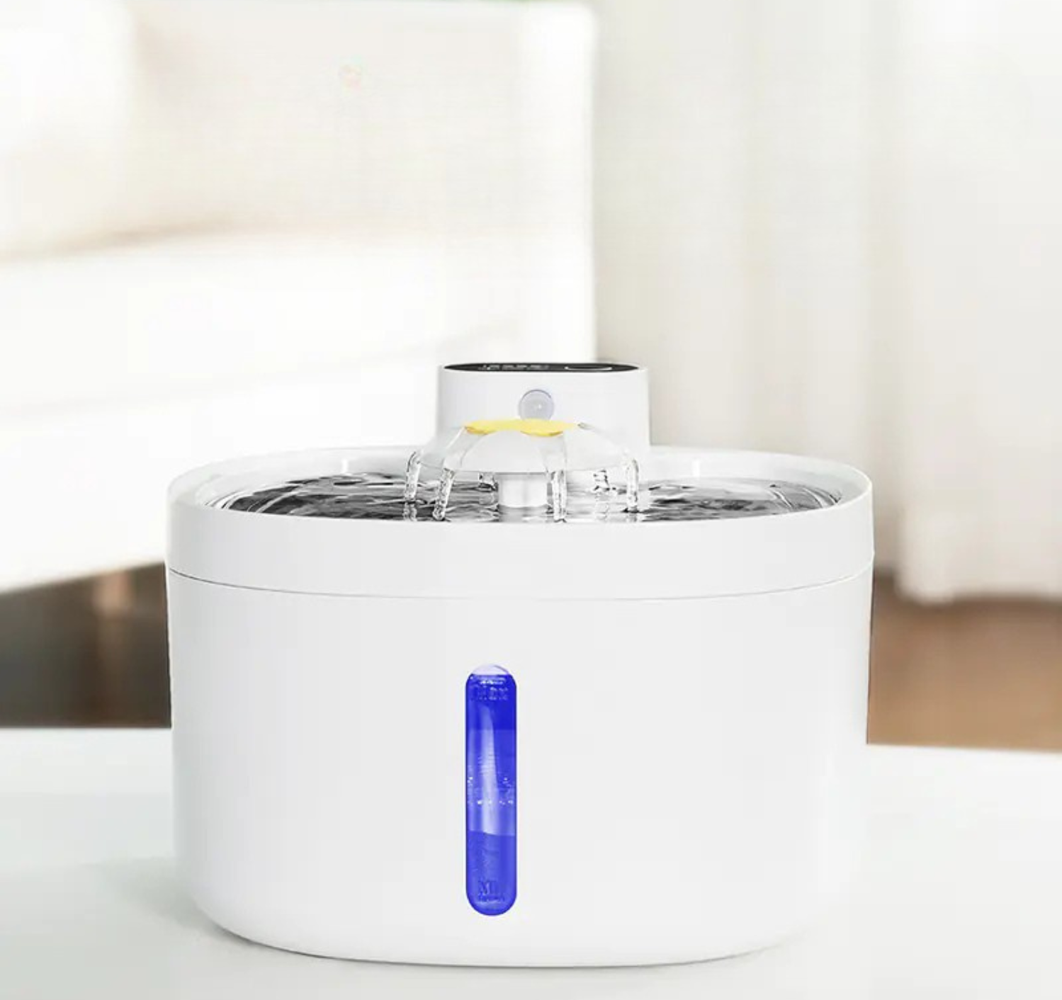 Barkellon™ | Älykäs Lemmikkien Juomalähde – Langaton ja Teräskuppi (2.6L)